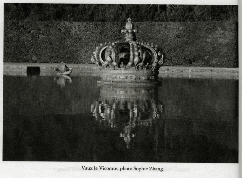 Vaux-le-Vicomte-couronne-photo Sophie Zhang, L'Infini 125